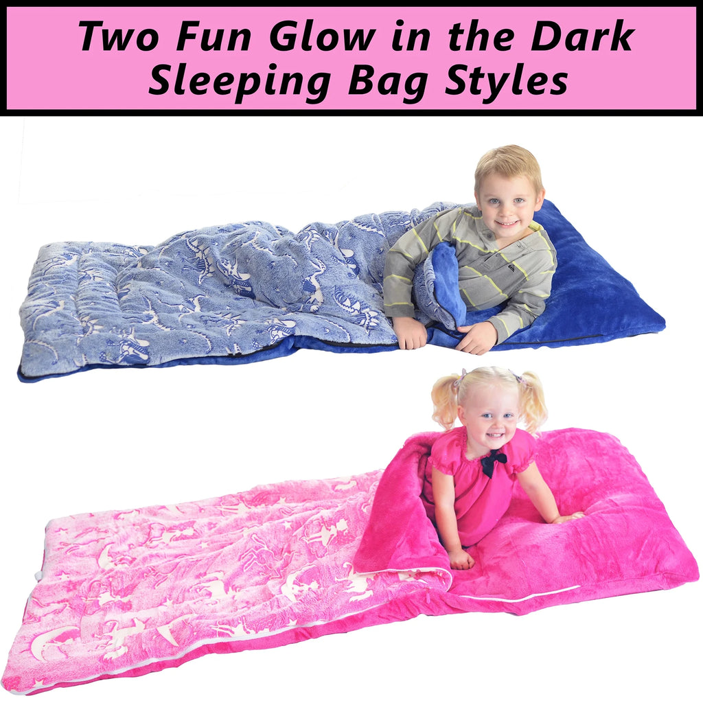 Glow in The Dark Sleeping Bag 66x30 in Z95127