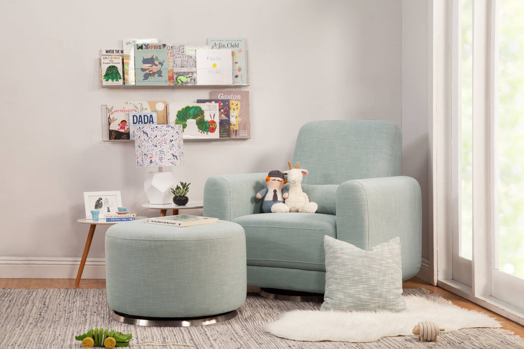 Seafoam Gliding Ottoman I3323