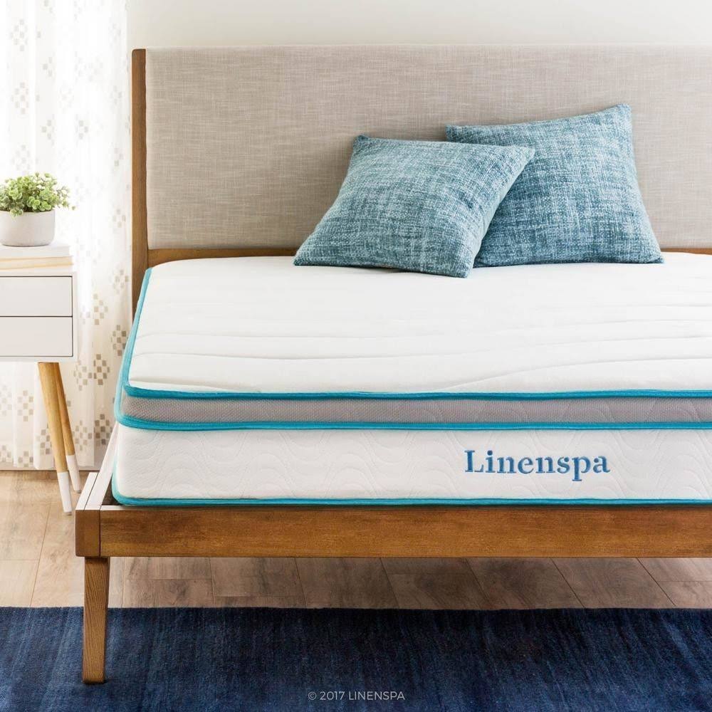 8x22 Spring and Memory Foam Hybrid Mattress I97287