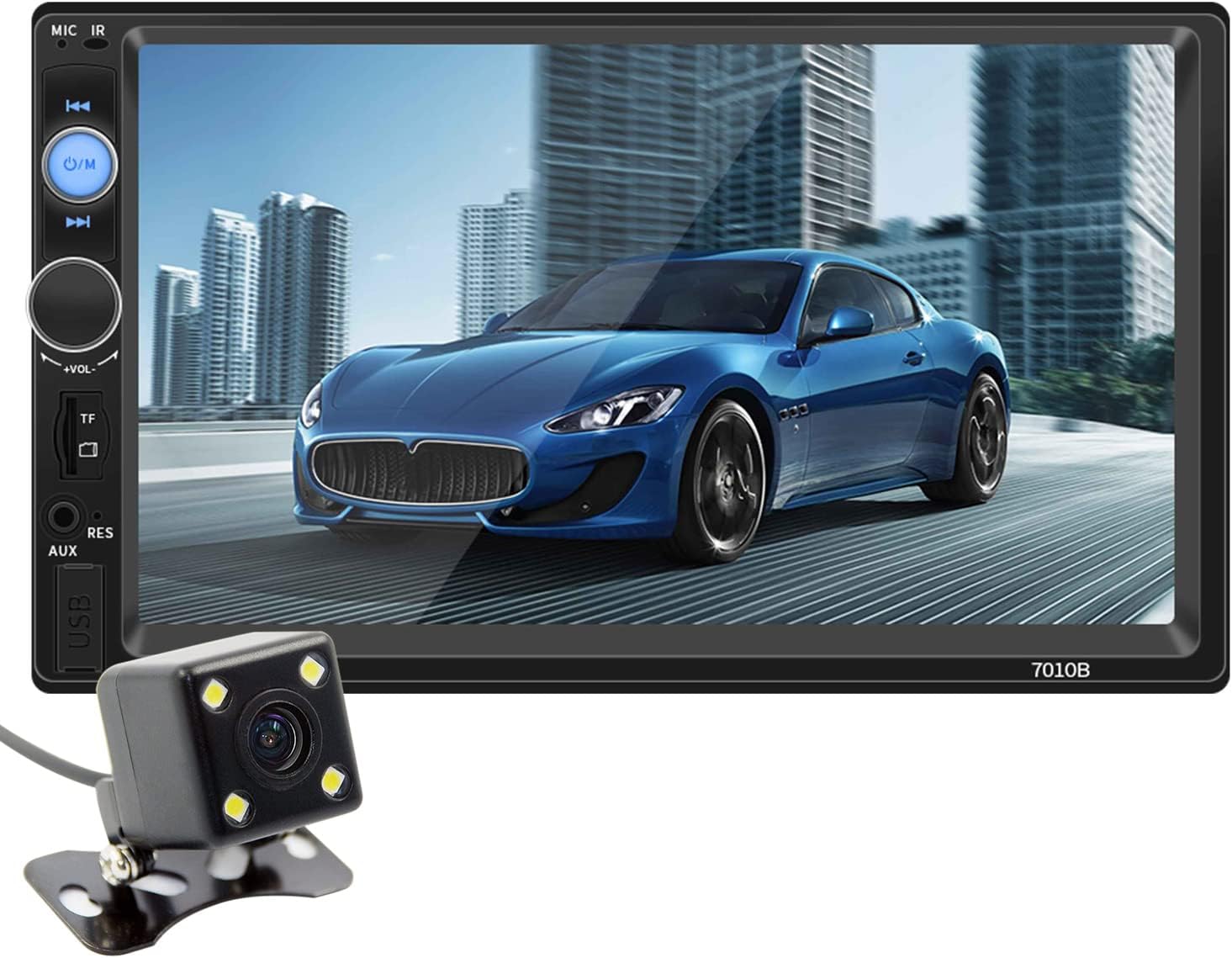 7 Inch Double Din Car Stereo with Backup Camera, Pack of 2 L106