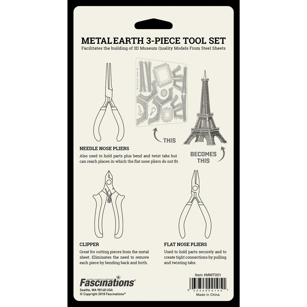 3-Piece Metal Earth Tool Kit W4599