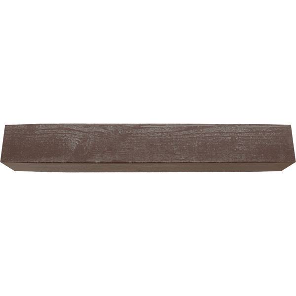 Aged Pecan Rough Sawn Faux Wood Fireplace Mantel W804