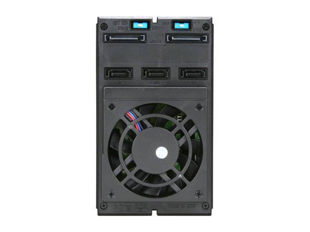 2x5.25 to 3x3.5 SAS Cage Black J199093