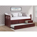 Twin Bed with Trundle P718