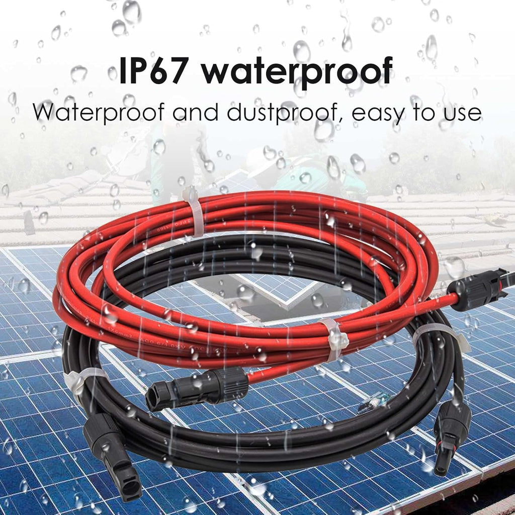 12 AWG Solar Extension Cable 3 Feet 2 PC O2272