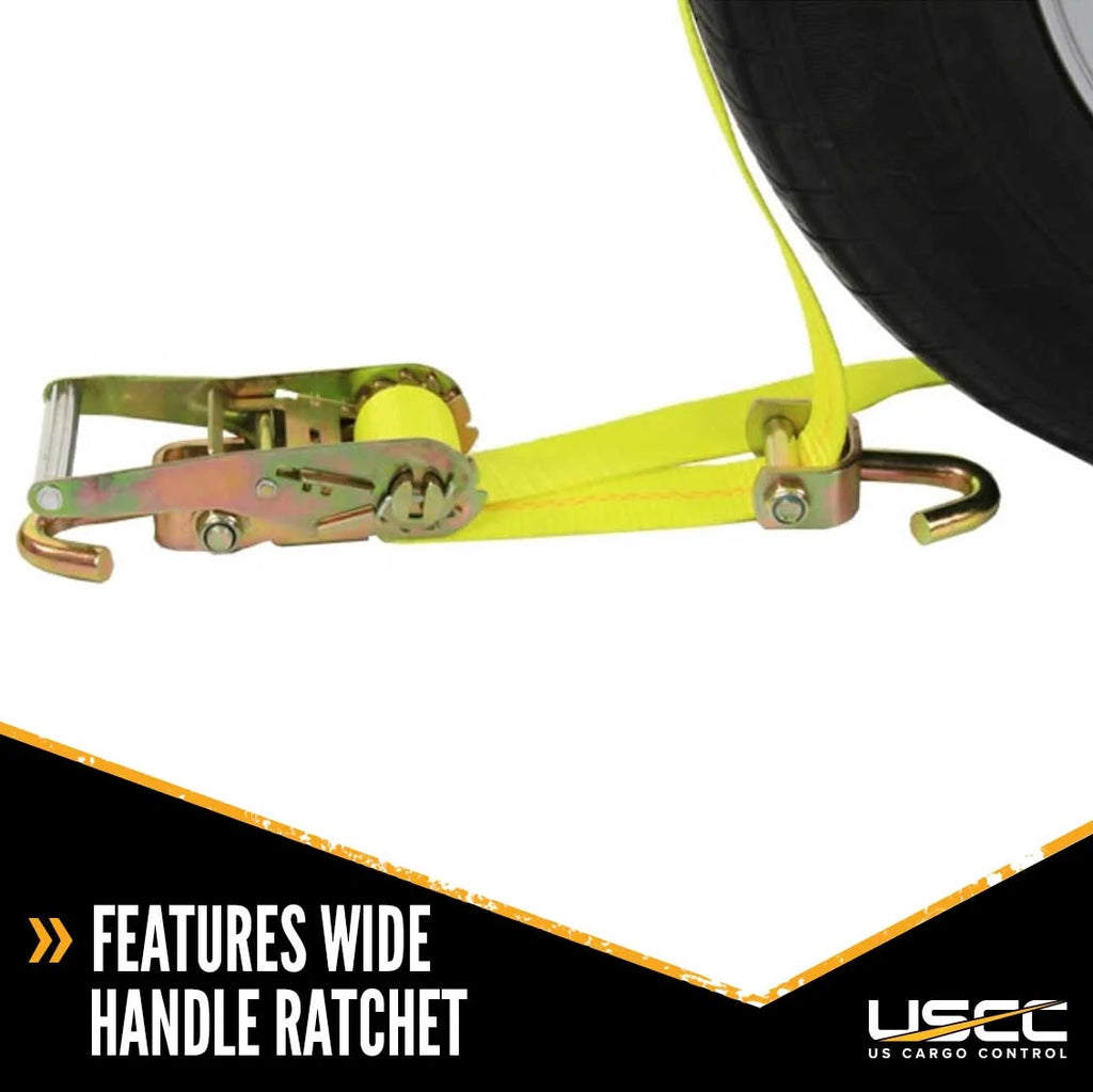 4 Pack Wheel Strap with Ratchet U541088