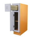 Light Gray Inset Shaker Kitchen Cabinet Single Door Single Drawer J717
