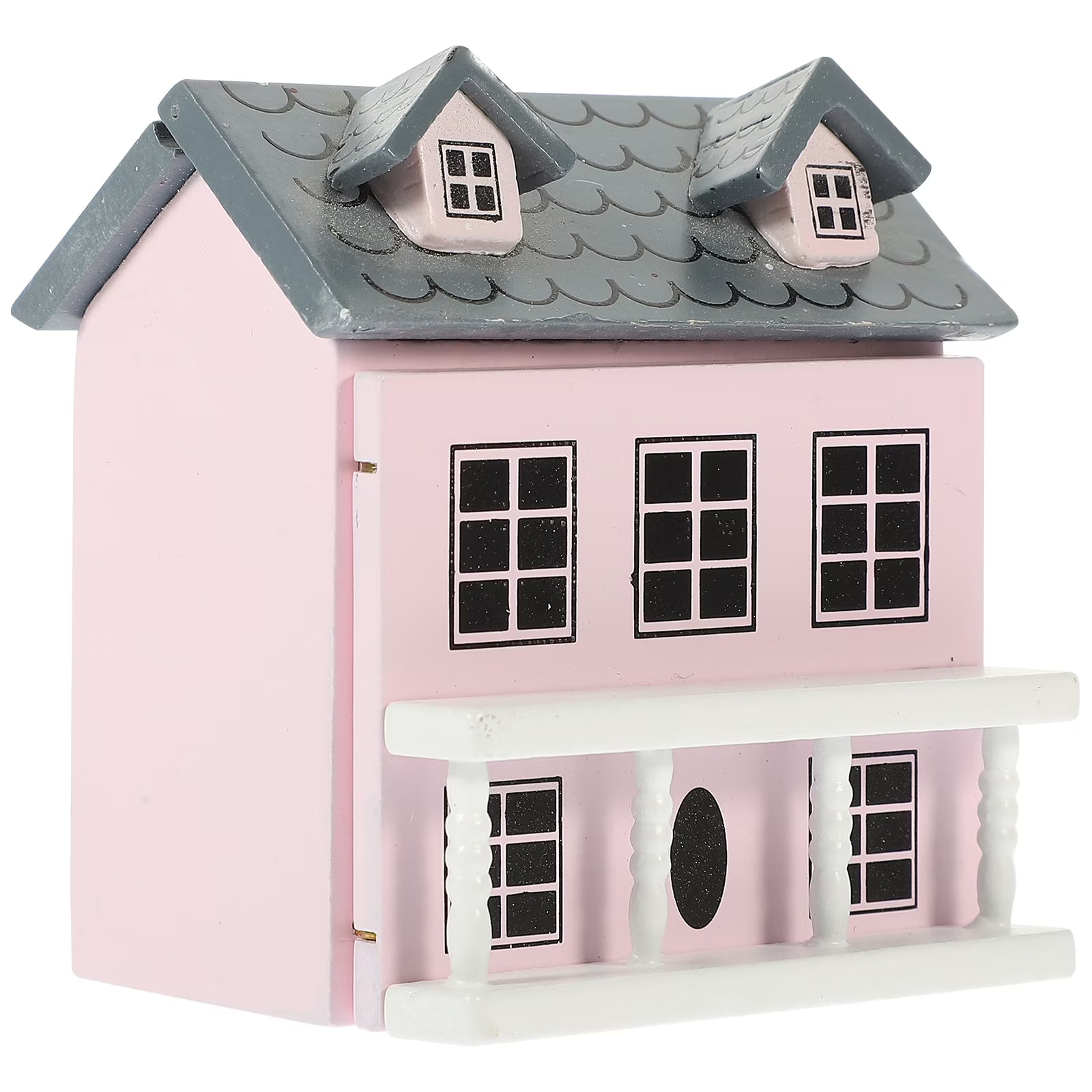 Miniature Wooden Doll House Villa Z291