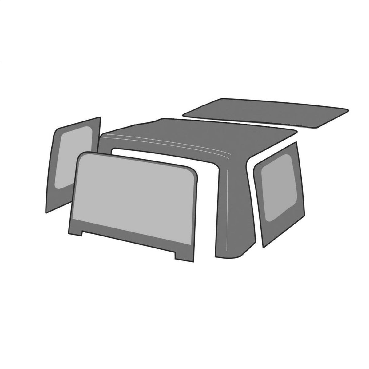 Soft Top for Jeep Wrangler G3679