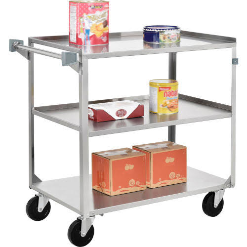 Stainless Steel Utility Cart 500 lb Cap N85288