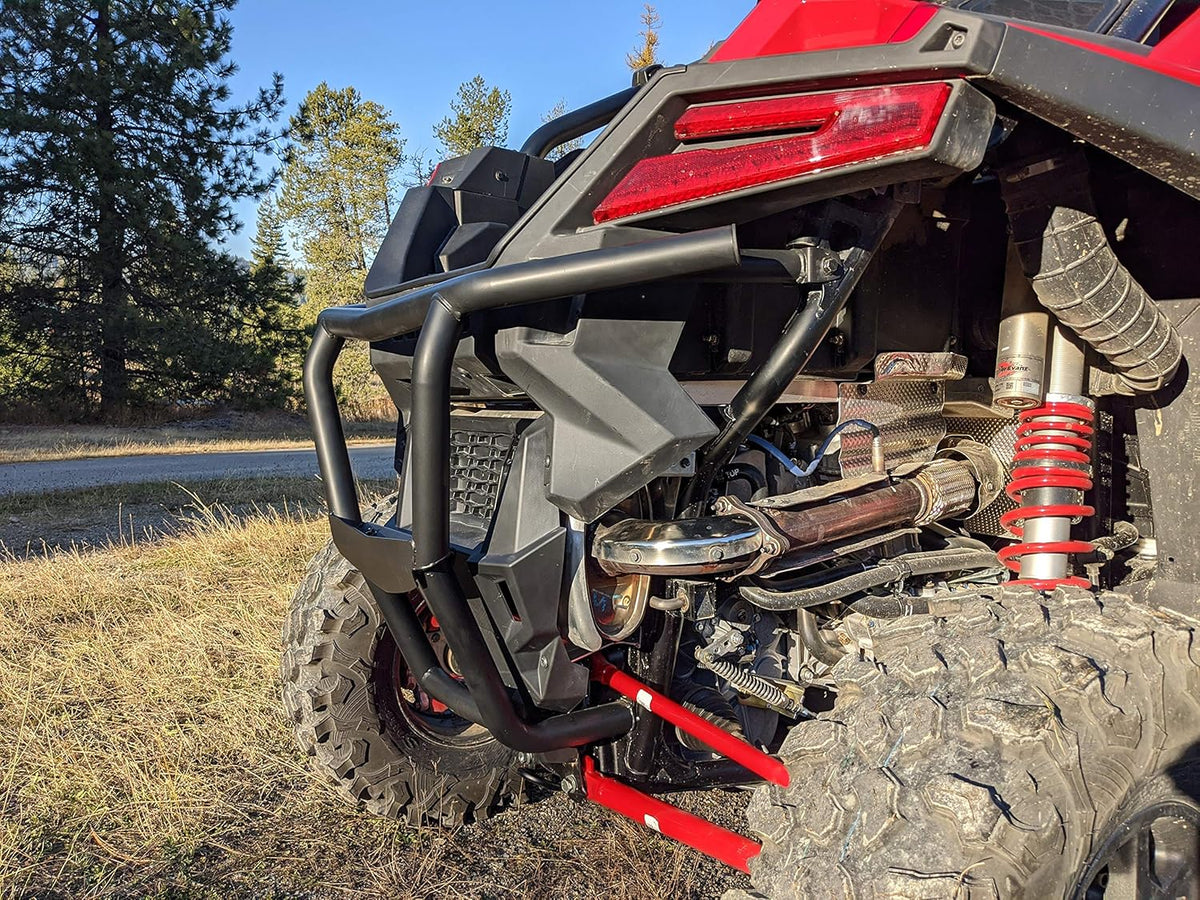 Black Heavy Duty Rear Bumper Z6971