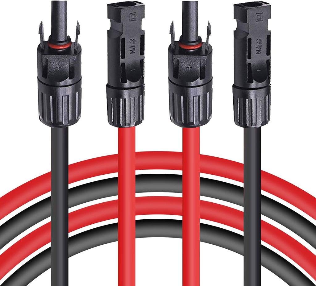 12 AWG Solar Extension Cable 3 Feet 2 PC O2272