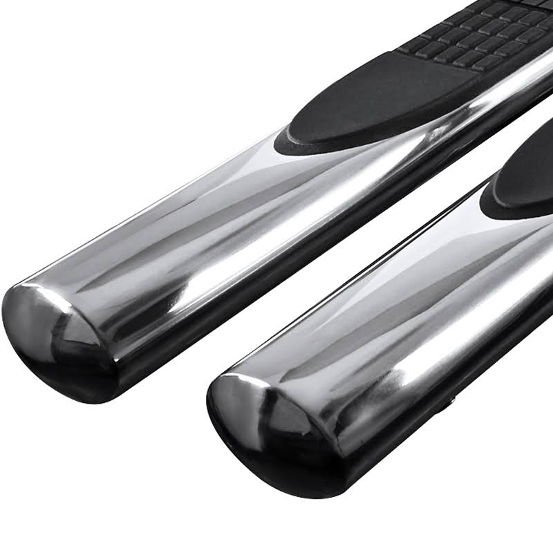 Oval Chrome Side Step Bars Running Board R508