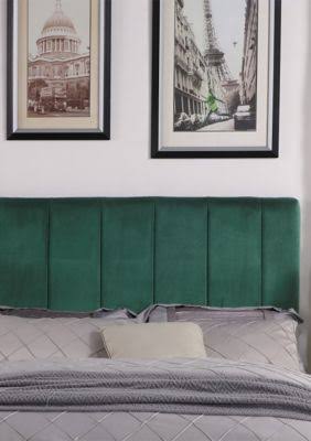 Green Velvet King Headboard U540538