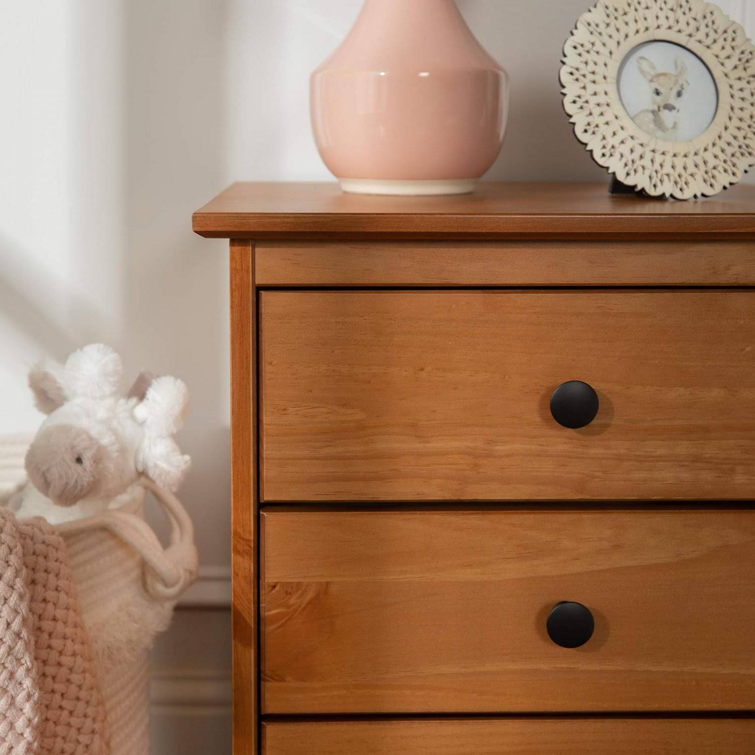 3-Drawer Solid Wood Nightstand X159