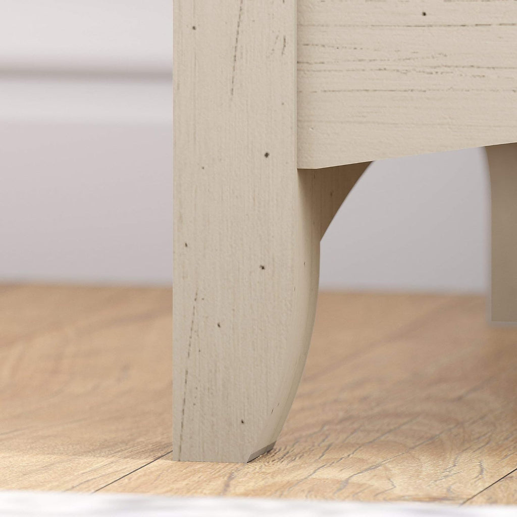 Antique White Lateral File Cabinet O974