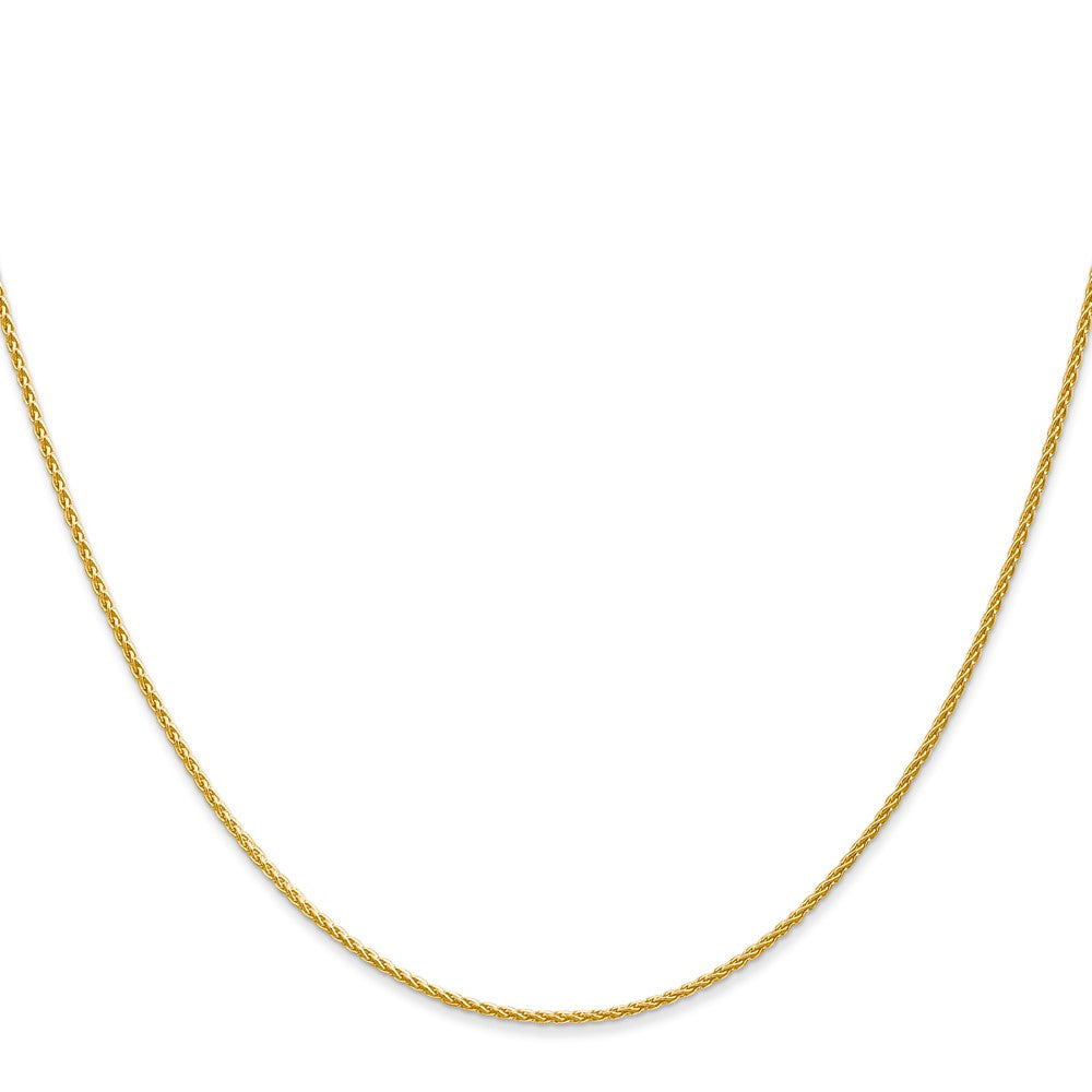 14 Karat Yellow Gold 1.2mm Wheat Chain D577072