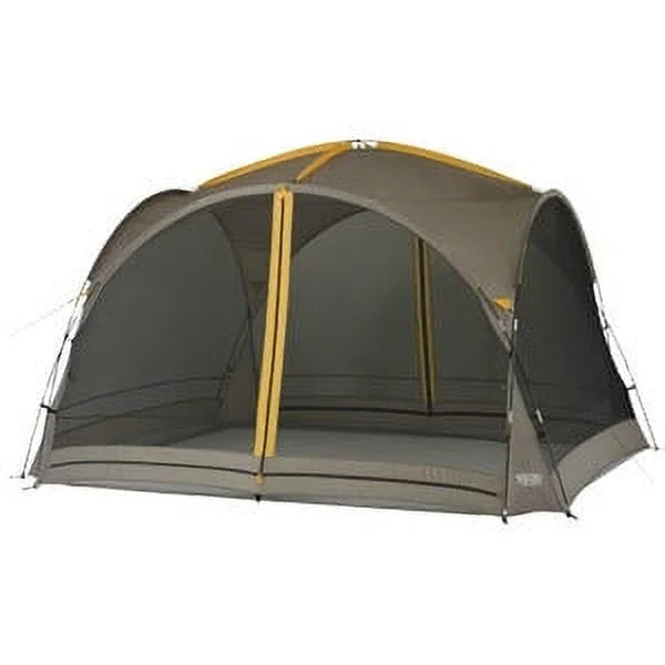 Gray 2-Door Screen House with Mesh Walls and Rainfly A22568