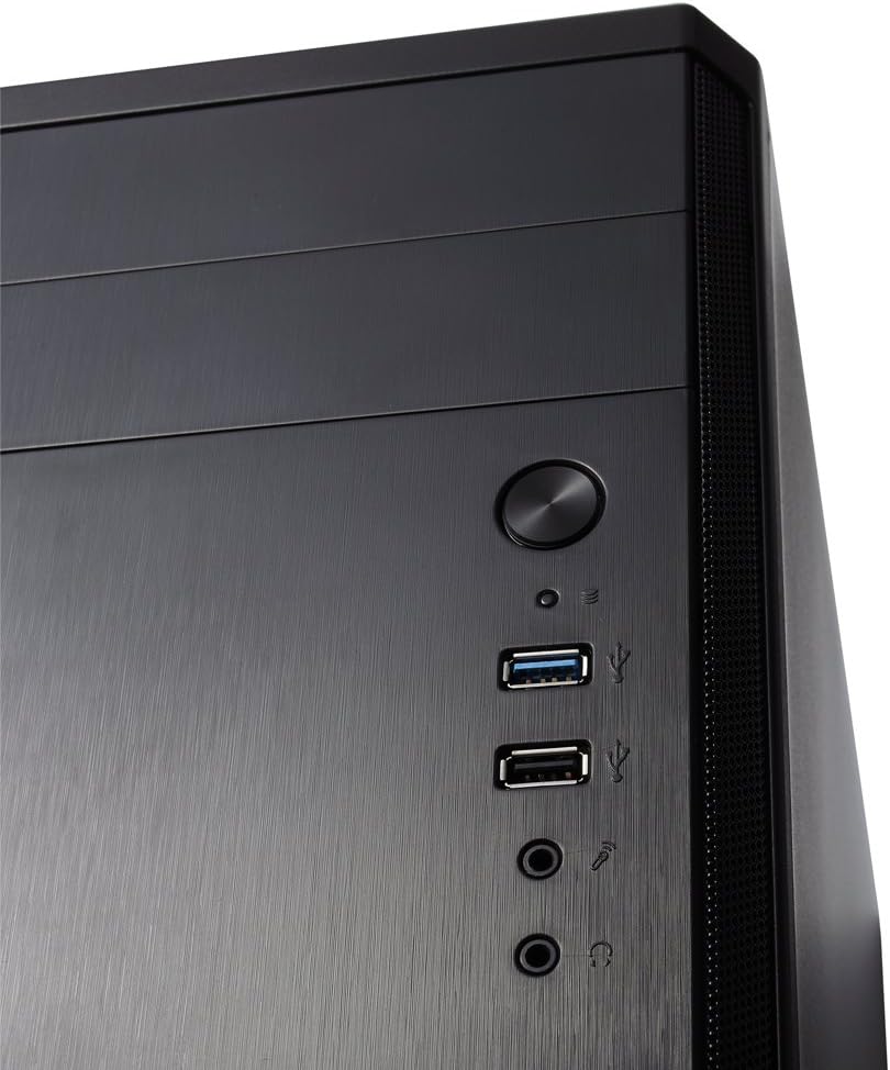 Black Micro ATX Case Q9817