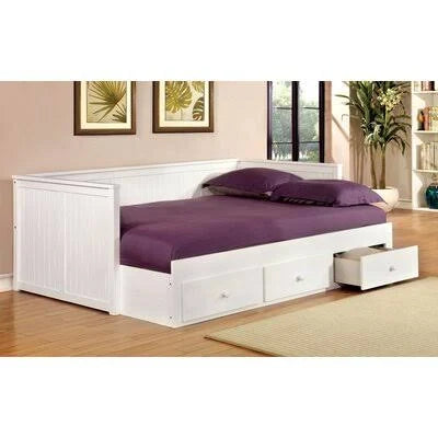 White Full Daybed T290