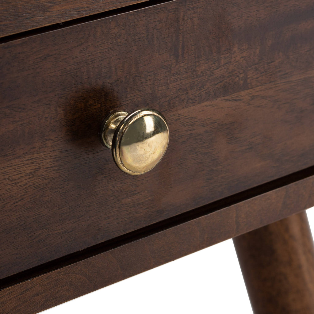 Brown Cap End Table Z40477