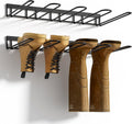 4 Pair Metal Wall Mounted Boot Rack L328