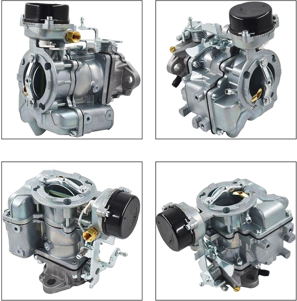 Carburetor Replacement for Ford 6 Cylinder Engine, Automatic Choke, Pack of 2 I37446