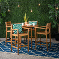 5 Piece Acacia Wood Bar Set R820