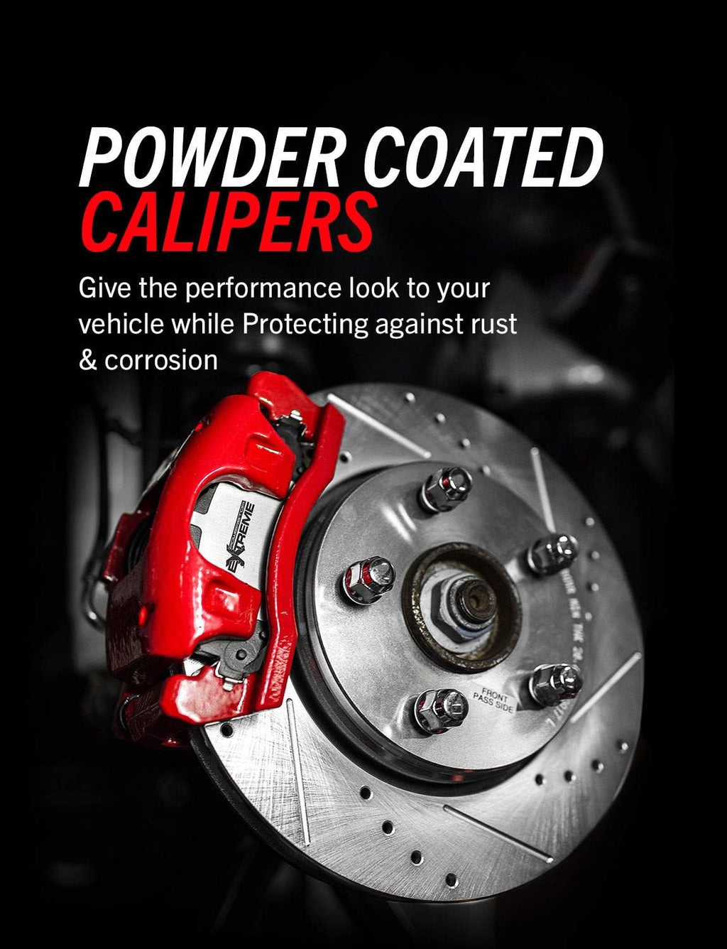Red Powder-Coated Caliper M193712