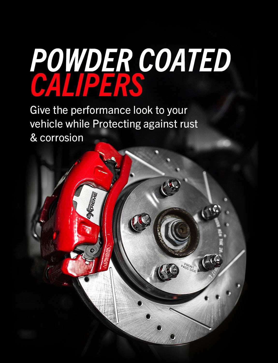 Red Powder-Coated Caliper M193712