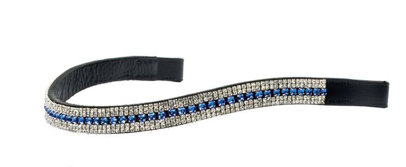Full Clear/Blue Browband H49674