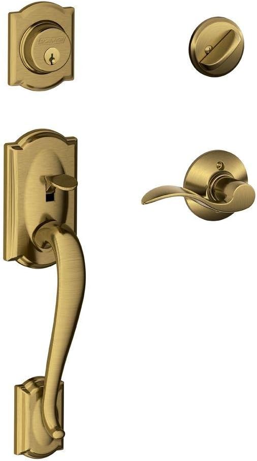 Matte Black Single Cylinder Handleset and Georgian Knob W526