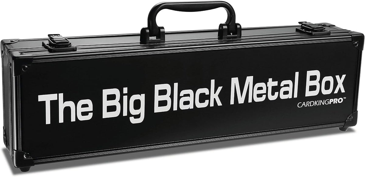 Black Metal Box with 8 Dividers M6226