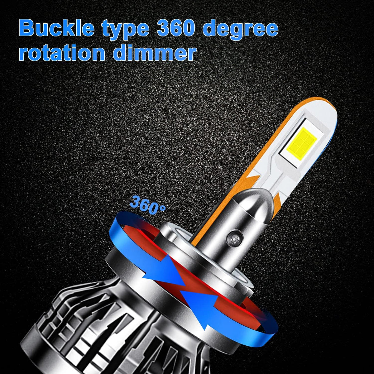 9005 High Beam H11 Low Beam LED Headlight Bulbs Conversion Kits, Pack of 4 Pack of 2 P333