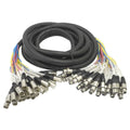 24 Channel XLR Multi-Patch Snake Cable 25 Feet P137287
