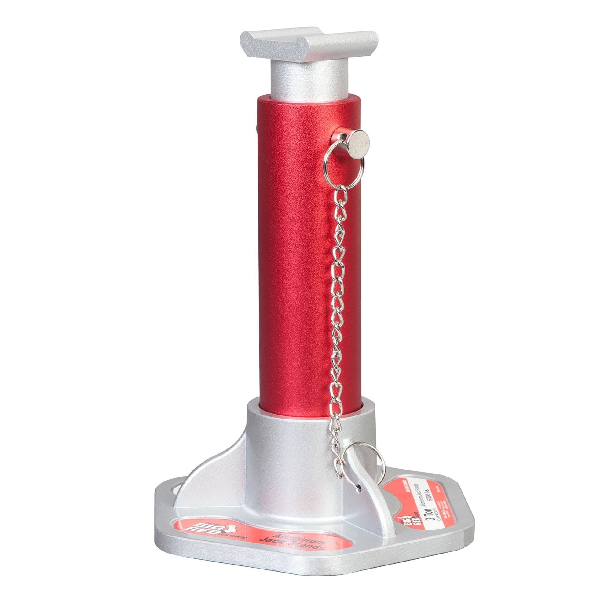 3 Ton Capacity Double Locking Aluminum Jack Stands, 1 Pair Z21122