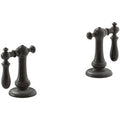 Bathroom Sink Swing Lever Handles Bronze Brushed Bronze Polished Nickel P5460