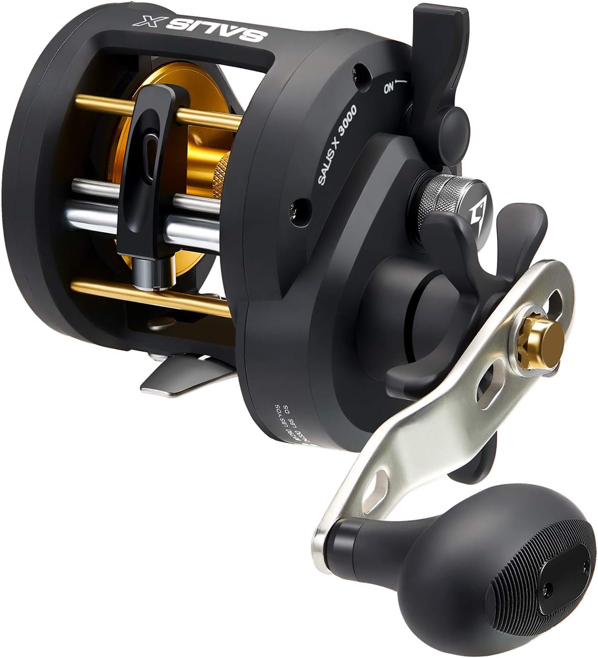 Round Baitcasting Reel with Level Wind U534408
