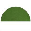 Green Turf Artificial Grass Half Round Area Rug and Runners X7104