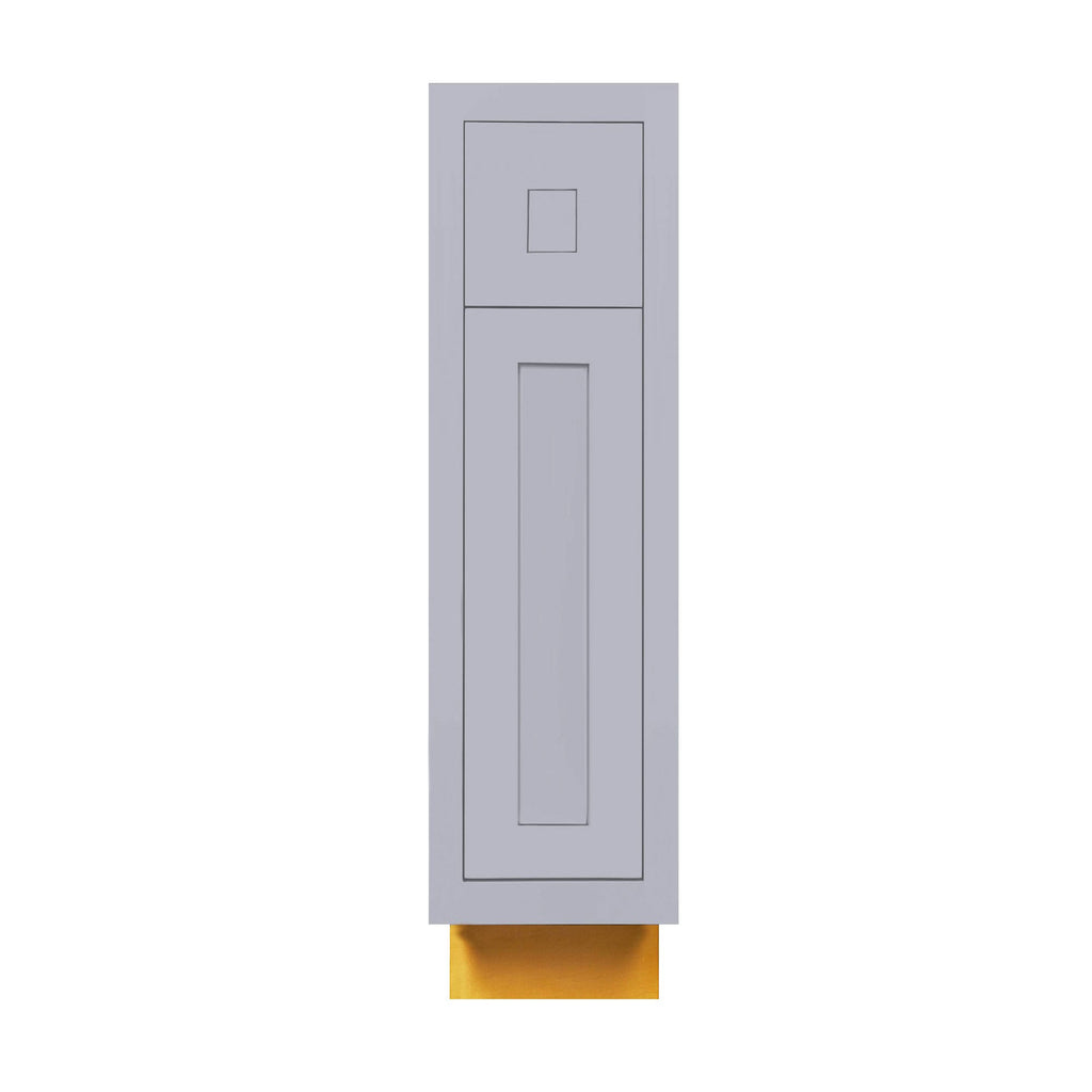 Light Gray Inset Shaker Kitchen Cabinet Single Door Single Drawer J717