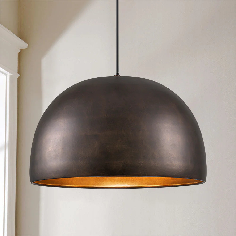 1-Light Dimmable Dome Kitchen Island Pendant C619250
