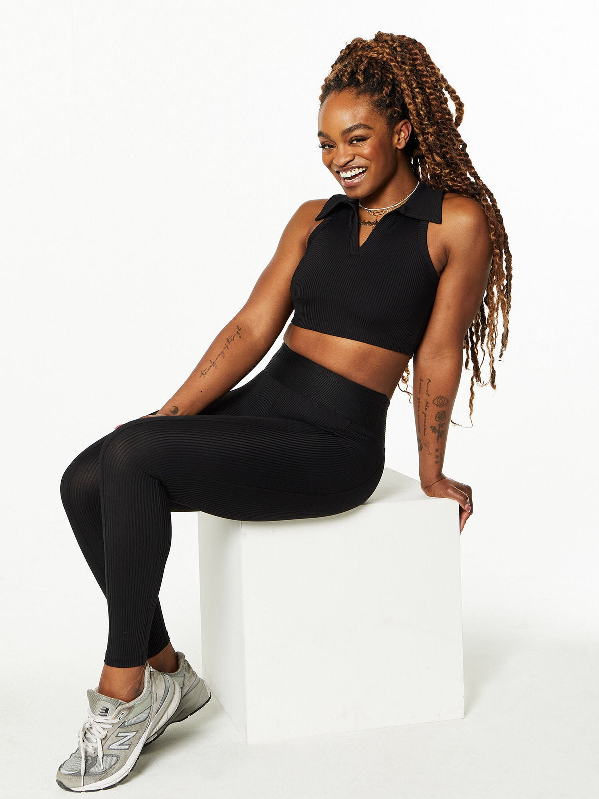 RIBBED POCKET LEGGING