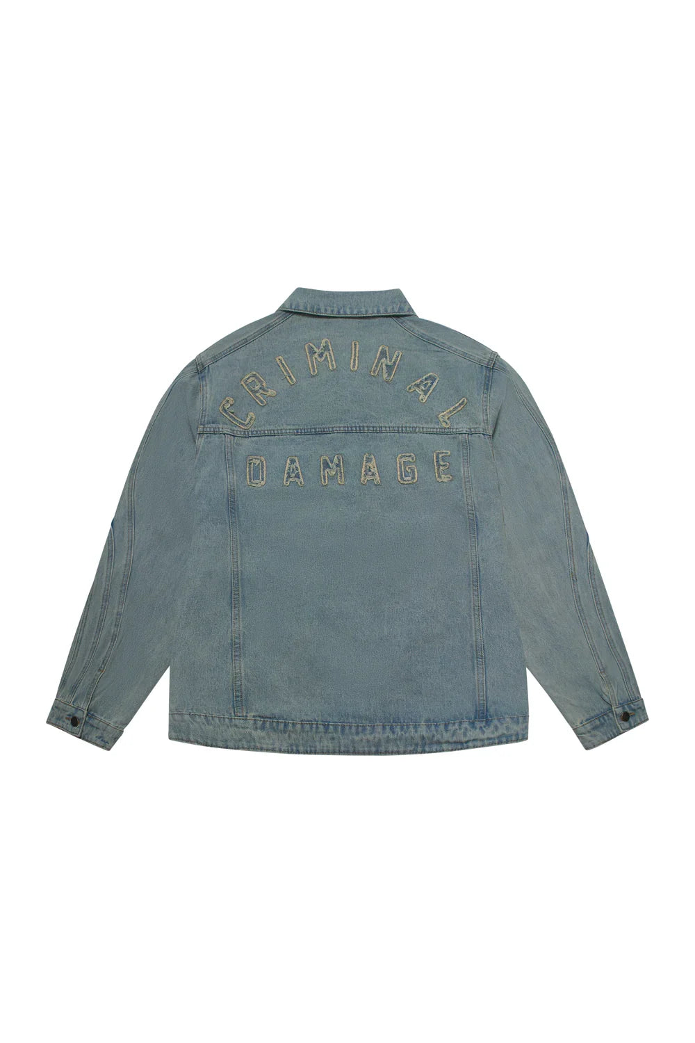 Criminal Damage Wavy Denim Jacket