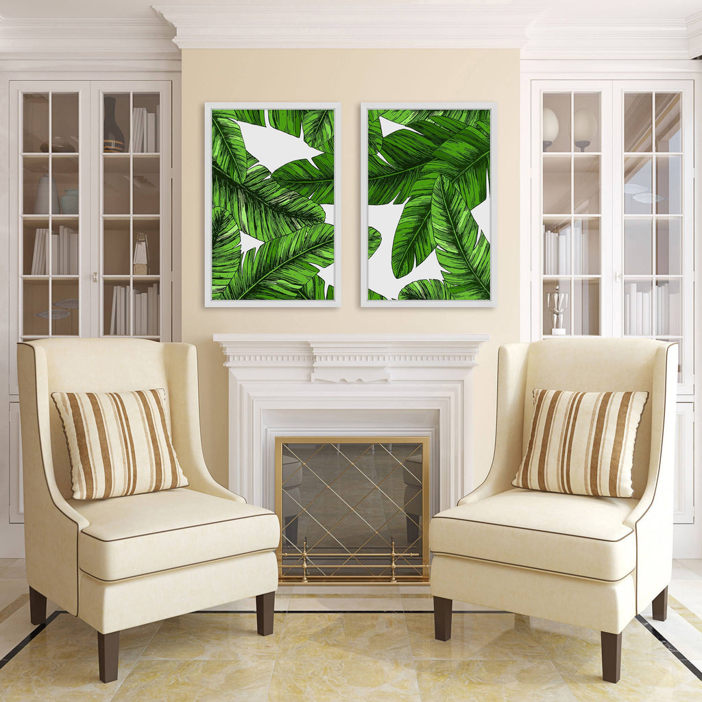 White Diptych C716