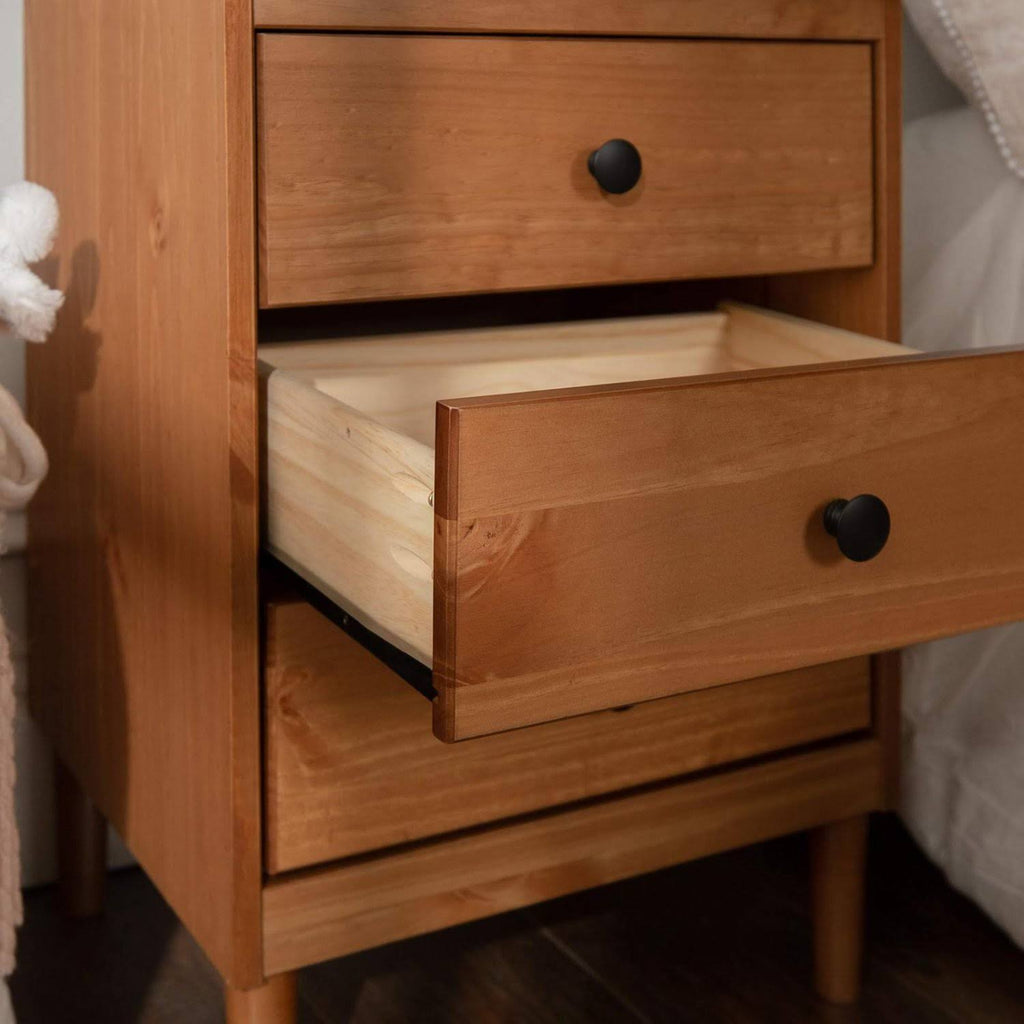 3-Drawer Solid Wood Nightstand X159