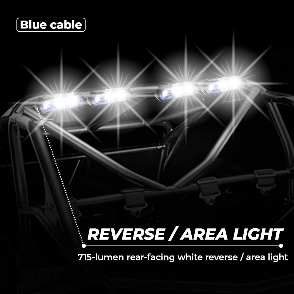 UTV Chase LED Tail Light Brake Light Bar with 5 Modes Pack of 2 Q6211