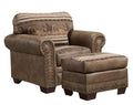 Wild Horses Arm Chair with Matching Ottoman R733465
