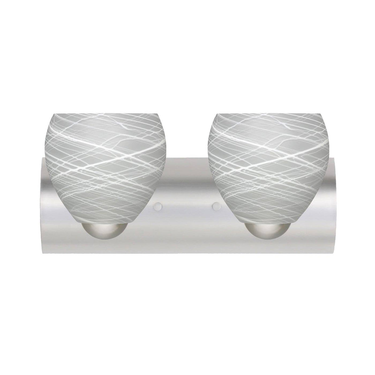 Satin Nickel Bathroom Light F4708