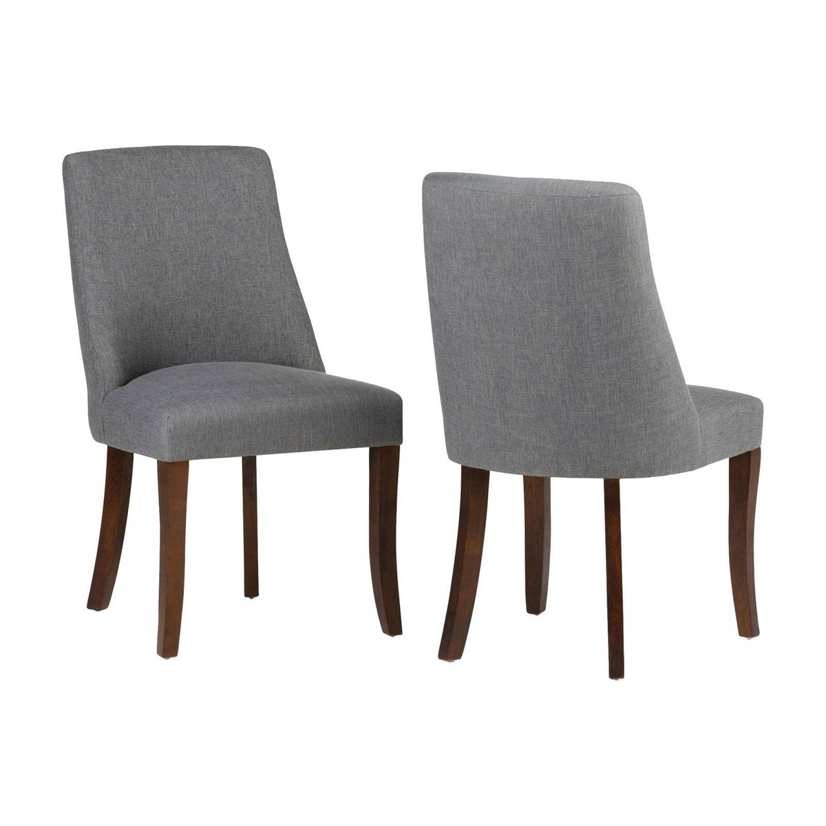 Slate Grey Dining Chair Set of 2 V234
