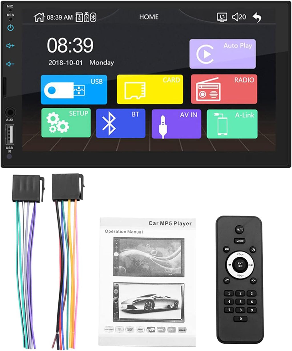 7 Inch Double Din Car Stereo with Backup Camera, Pack of 2 L106